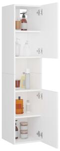 Koupelnová skříňka Latton - dřevotříska - 30 x 30 x 130 cm | bílá