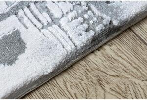 Luxusní kusový koberec akryl Flomea šedý 240x340cm
