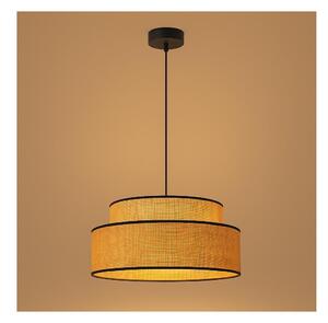 Lustr na lanku BOHO 1xE27/60W/230V pr. 40 cm béžová