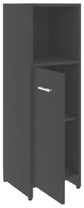 Koupelnová skříňka Brill - dřevotříska - 30 x 30 x 95 cm | černá