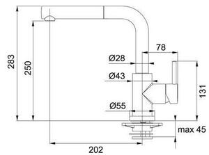 Franke SET G76 Granitový dřez MRG 611-78 BB Kašmír + Baterie FN 0147 chrom, 114.0510.380