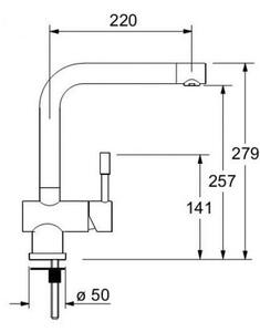 Franke SET G75 Granitový dřez MRG 611-78 BB Kašmír + Baterie Saoma chrom, 114.0510.376
