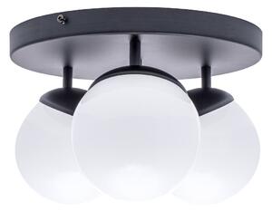 Stropní svítidlo Sfera, 3x bílé skleněné stínítko, b, o