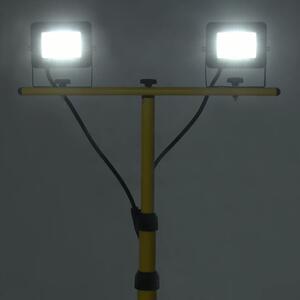 LED reflektor se stojanem 2 x 10 W studené bílé světlo