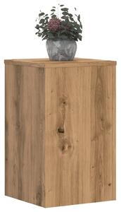Stojany na rostliny 2 ks dub artisan 30 x 30 x 50 cm kompozit