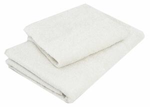 Snový svět Lněný ručník měkký bílý Rozměr: 90 x 140 cm