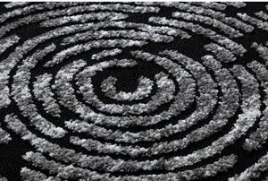 Kusový koberec Karl černý 120x170cm