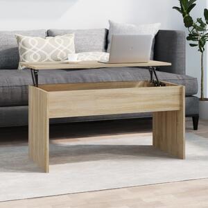 Konferenční stolek dub sonoma 102x50,5x52,5 cm kompozitní dřevo