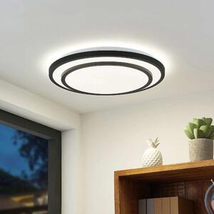 Lindby - Essina LED Stropní Lampa Dim. CCT Black/WhiteLindby - Lampemesteren