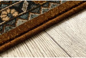 Vlněný kusový koberec Samari hnědobéžový 170x235cm