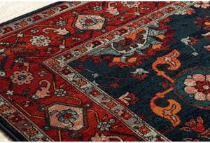 Vlněný kusový koberec Tesoro vínově modrý 170x235cm