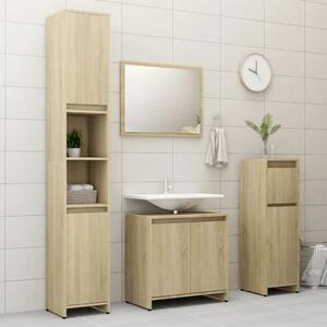 Koupelnová skříňka Dale - dřevotříska - 60 x 33 x 58 cm | dub sonoma