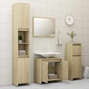 Koupelnová skříňka Dale - dřevotříska - 60 x 33 x 58 cm | dub sonoma