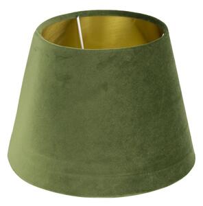 Stínidlo na lampu v zelenkavé barvě - 30*30*21cm
