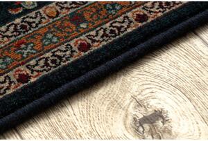 Vlněný kusový koberec Superior modro vínový 200x300cm