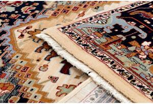 Vlněný kusový koberec Keshan béžový 80x145cm