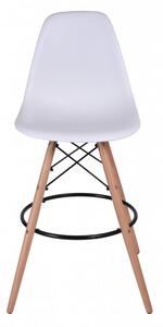 TZB Barová židle Capri - bílá