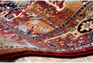 Vlněný kusový koberec Keshan terakotový 120x145cm