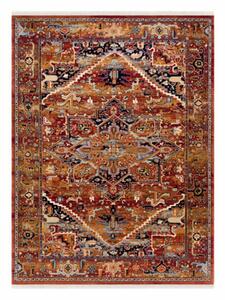 Vlněný kusový koberec Keshan terakotový 160x230cm