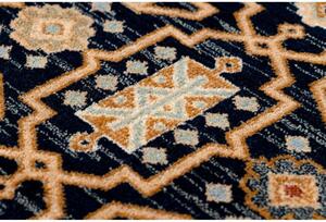 Vlněný kusový koberec Kars modrý 160x230cm