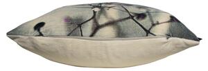 Sametový polštář s makovicemi - 45*45*10cm