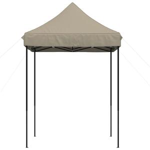 Skládací party stan pop-up taupe 200 x 200 x 306 cm