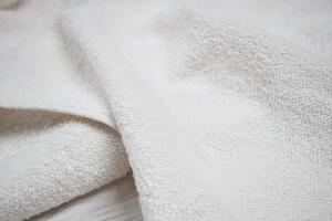 Snový svět Lněná osuška měkká bílá Rozměr: 70 x 140 cm