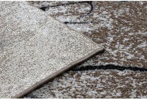 Kusový koberec Wood hnědý 80x150cm