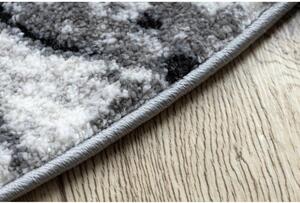 Kusový koberec Marblo šedý kruh 120cm