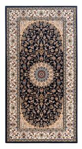 Vlněný kusový koberec Abdul černý 120x170cm