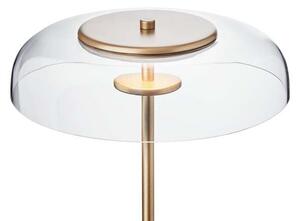 Nuura - Blossi Stojací Lampa Nordic Gold/Clear Ø29 - Lampemesteren