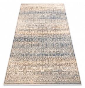 Vlněný kusový koberec Esma krémově modrý 80x150cm