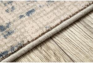 Vlněný kusový koberec Armin béžovo modrý 80x150cm