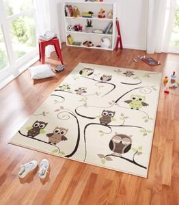 Zala Living - Hanse Home koberce Dětský kusový koberec Bambini 102785 Beige Grün 140x200 cm - 140x200 cm