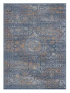 Vlněný kusový koberec Hamid modrý 120x170cm
