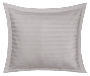 BAMBUSOVÝ POVLAK NA POLŠTÁŘ STRIPE STONE 70X80 CM ŠEDÁ