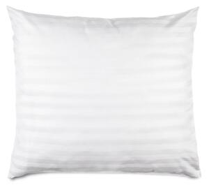 BAMBUSOVÝ POVLAK NA POLŠTÁŘ STRIPE WHITE 50X60 CM BÍLÉ