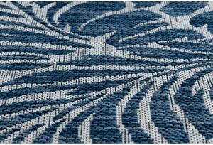 Kusový koberec Flora modrý 80x150cm