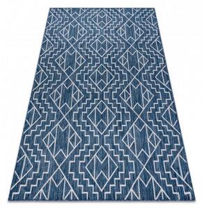 Kusový koberec Romba modrý 200x290cm