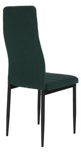 Jídelní židle Toe nova (smaragdová + černá). 744535