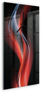 Skleněné hodiny vertikální Abstrakce zsppc-30x60-00176077