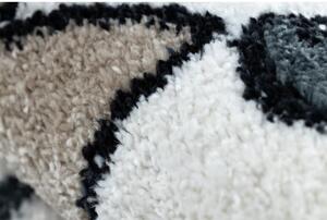 Dětský kusový koberec Skákací panák černý 80x150cm