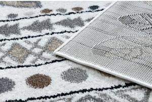 Dětský kusový koberec Pro indiány krémově bílý 140x190cm
