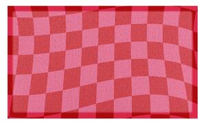 Rohožka z recyklovaného plastu 40x70 cm Wavy Checkerboard – Artsy Doormats