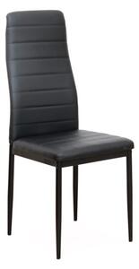 Jídelní židle Coleta nova (černá ekokůže). Vlastní profesionální přeprava až k Vám domů 772780