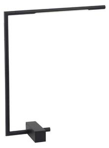 NOVA LUCE stolní lampa RACCIO černý kov a akryl LED 6.8W 230V 3000K IP20 9180724
