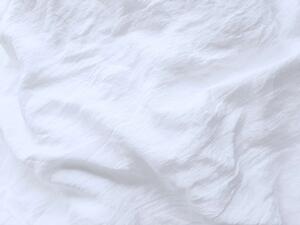 Snový svět Bílé prostěradlo na dvojlůžko měkčené - 100% LEN Upevnění prostěradla: Rovné, Rozměr matrace: 180x200x15