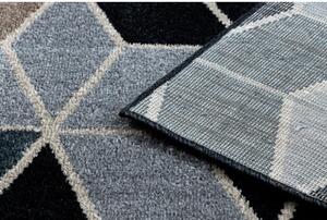 Kusový koberec 3D Kostky šedo černý 120x170cm