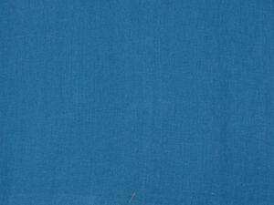 Snový svět Petrolejová modrá - lněná látka měkčená - 245 cm