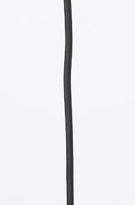 Černé ratanové světlo Paloma s výpletem - Ø 40*3cm / E27